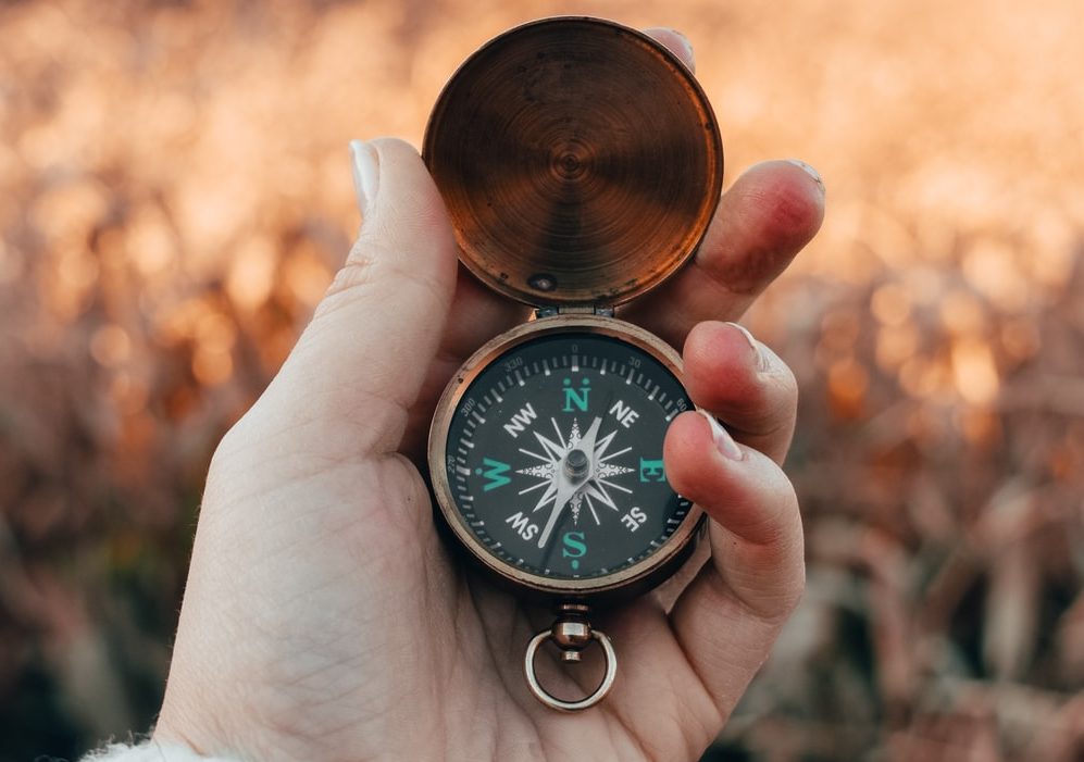 Image of a Compass (sourced from Unsplash)
